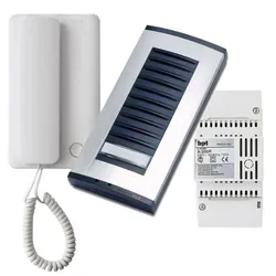 Kit Interphone Came Somef 1 Poste Agata SYS 200 avec Plaque de Rue Blanc