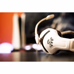 Konix Nemesis PS5 Casque Avec fil Arceau Jouer Noir, Blanc