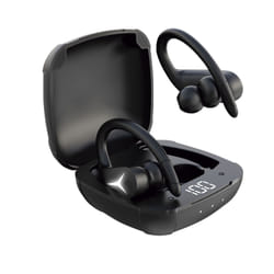 Ksix BXAUBT05 écouteur/casque Sans fil Crochets auriculaires, Ecouteurs Appels/Musique Bluetooth Noir