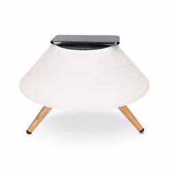 Ksix BXCQILAMP02 chargeur d'appareils mobiles Smartphone Blanc Secteur, USB Recharge sans fil Charge rapide Intérieure - Vue supplémentaire 5