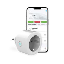 Ksix BXWSP1M Prise intelligente Blanc