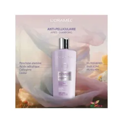 L'ORAMEL apres shampoing ANTI-PELLICULAIRE 300ML
