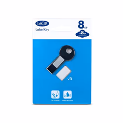 LaCie LabelKey 8 GB USB 2.0 lecteur USB flash 8 Go USB Type-A Noir - Vue supplémentaire 3