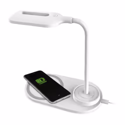 Lampe de bureau LED PLATINET Avec Chargeur Sans Fil - Puissance: 10W - Type de source lumineuse: LED - Alimentation entrée: 5 ...