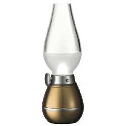 Lampe De Bureau PLATINET Avec Contrôle De Soufflage - Gold