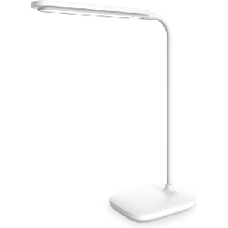 Lampe de Bureau PLATINET Rechargeable - Blanc