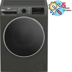 Lave Linge Frontal BEKO B5WFT612400MG 12kg - Noir