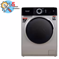 Lave Linge Frontal BRANDT - Capacité de lavage: 10.5 Kg - Vitesse d'essorage: 1400 tr/min - Classe Énergétique: A+++ - 12 Pro ...