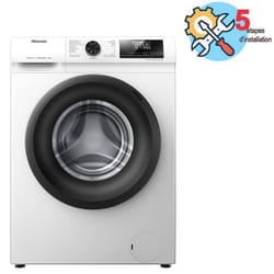 Lave Linge Frontal Hublot Inverter HISENSE WFQP8014EVM 8kg - Blanc