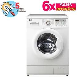 Lave linge Frontal LG FH2B8QDP 7Kg - Blanc