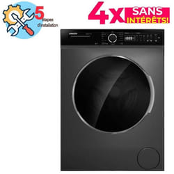 Lave linge Frontal NEWSTAR MFA0810CT2DS 8Kg - Dark Silver