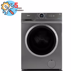 Lave Linge Frontale MIDEA - Capacité de lavage: 7 kg - Classe énergétique: A+ - Vitesse d'Essorage: 1200 tours/min - Fonction ...