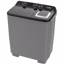Lave Linge Semi-Automatique BIOLUX DT101 10kg - Silver