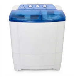 Lave Linge Semi-Automatique CRISTOR WT10-V400 10.5kg - Blanc&Bleu