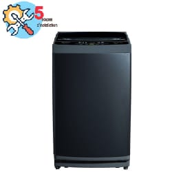 Lave linge Top BIOLUX MTOP-09S 9 Kg - Acier Noir