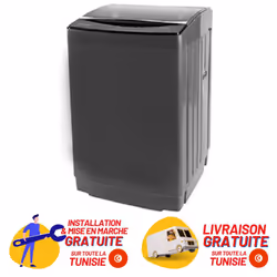 Lave linge Top ORIENT - Capacité: 12 kg - puissance: 460W -Nombre de programme: 8 Programmes - Contrôle Fuzzy - 3 température ...