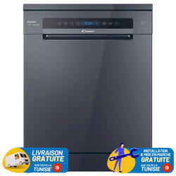 Lave vaisselle Candy 13 couverts CF3E9E0A INVERTER Gris