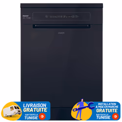 LAVE VAISSELLE CANDY - Nombre de couverts : 13 Couverts - Nombre de programmes : 5 programmes - Système d'ouverture automatiq ...