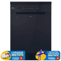 LAVE VAISSELLE CANDY 13 Couverts - NOIR