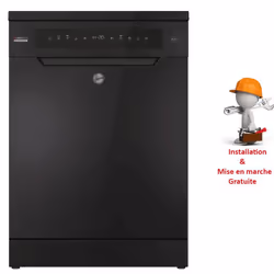 Lave Vaisselle Hoover HF6C4F0B 16 Couverts Inverter Noir
