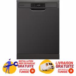 Lave vaisselle NEWSTAR - 15 Couverts - Classe énergétique: A++ - 8 programmes de lavage - Avec Afficheur Digital - Protection ...