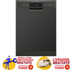 Lave-vaisselle Inox 15 Couverts avec Afficheur Newstar NVX1DX