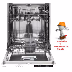 Lave vaisselle Premium LVT1340 - Nombre de couverts : 13 couverts - Nombre De programmes : 4 - Classe énergétique : A++ - Con ...