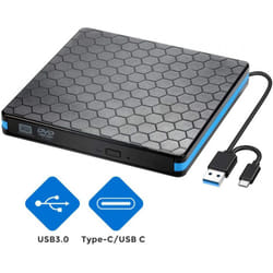 Lecteur Graveur CD et DVD Externe USB et USB Type C