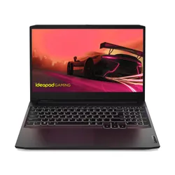 Lenovo IdeaPad Gaming 3 15ACH6 AMD Ryzen™ 5 5500H Ordinateur portable 39,6 cm (15.6") Full HD 8 Go DDR4-SDRAM 512 Go SSD NVIDIA GeForce RTX 2050 Wi-Fi 6 (802.11ax) Windows 11 Home Noir