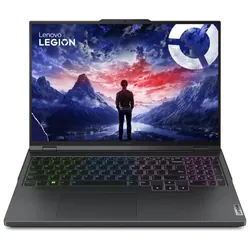 Lenovo Legion Pro 5 16IRX9 Intel® Core™ i9 i9-14900HX Ordinateur portable 40,6 cm (16") WQXGA 32 Go DDR5-SDRAM 1 To SSD NVIDIA GeForce RTX 4070 Wi-Fi 6E (802.11ax) Windows 11 Home Gris