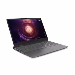 Lenovo LOQ 15APH8 AMD Ryzen™ 7 7840HS Ordinateur portable 39,6 cm (15.6") Full HD 16 Go DDR5-SDRAM 512 Go SSD NVIDIA GeForce RTX 3050 Wi-Fi 6 (802.11ax) Windows 11 Home Gris - Vue supplémentaire 2