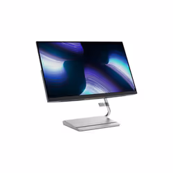 Lenovo Q24i-20 LED display 23.8" Full HD Noir, Argent - Vue supplémentaire 2