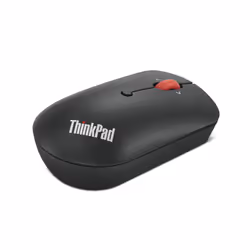 Lenovo ThinkPad USB-C Wireless Compact, Ambidextre, Optique, RF sans fil, 2400 DPI, Noir