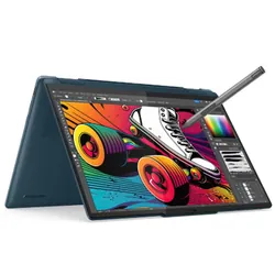 Lenovo Yoga 7 2-in-1 14IML9 Intel Core Ultra 5 125U Hybride (2-en-1) 35,6 cm (14") Écran tactile WUXGA 16 Go LPDDR5x-SDRAM 512 Go SSD Wi-Fi 6E (802.11ax) Windows 11 Home Bleu