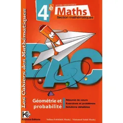 Les Cahiers Des Mathématiques - Géo Et Prob - 4ème Mathématiques