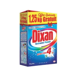 Lessive Machine Dixan Au Savon De Marseille 5 Kg +1.25 Kg Gratuit