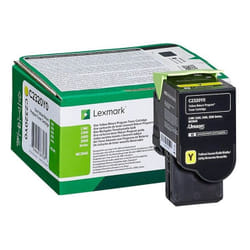 Lexmark C2350Y0 Cartouche de tonerOriginal Jaune