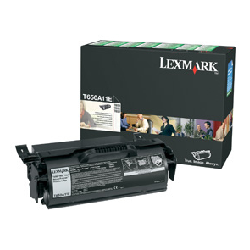 Lexmark T650, T652, T654 Return Program Print Cartridge Cartouche de toner Original Noir