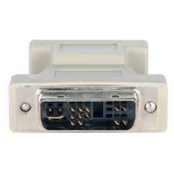 Liberty AV Solutions DVI/VGA câble vidéo et adaptateur DVI-A VGA (D-Sub) Beige