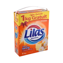 LILAS POUDRE MACHINE 4KG SAVON DE MARSEILLE