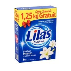 LILAS POUDRE MACHINE 5KG FRAICHEUR BLEU