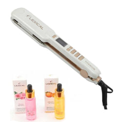 Lisseur de Cheveux LEXICAL LHS5380 + 2 bouteilles d'huile de soin Capillaire Offertes