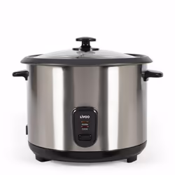 Livoo DOC293 cuiseur à riz 2,8 L 1000 W Noir, Acier inoxydable