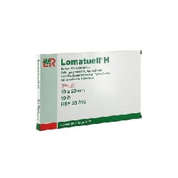 Lomatuell H Tulle Gras Vaseline Gaze 10x20CM boite de 10