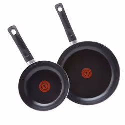 Lot de 2 x poêles - 2 Diamètres: 20 et 28 cm - Technologie Thermospot unique - Revêtement: Antiadhésif - Facile à nettoyer -  ...