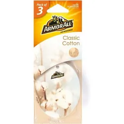 Lot de 3 Carte Air Freshener-Classic Cotton ARMORALL Beige ( GAA18516ML1)