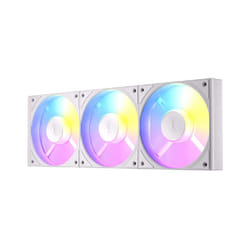 Lot de 3 Ventilateurs de boitier Antec Connect / 12cm / Blanc