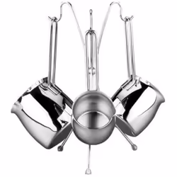 Lot de 3 Zazwa café Korkmaz Tombik - Inox (A1217)