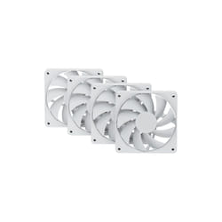 Lot de 4 Ventilateurs de boitier Hyte FA12 / 12cm / Blanc
