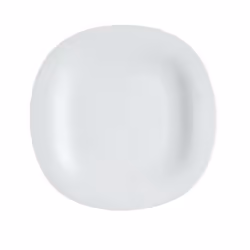 Lot De 6 Assiettes Plates LUMINARC Carine 27 cm - Blanc
